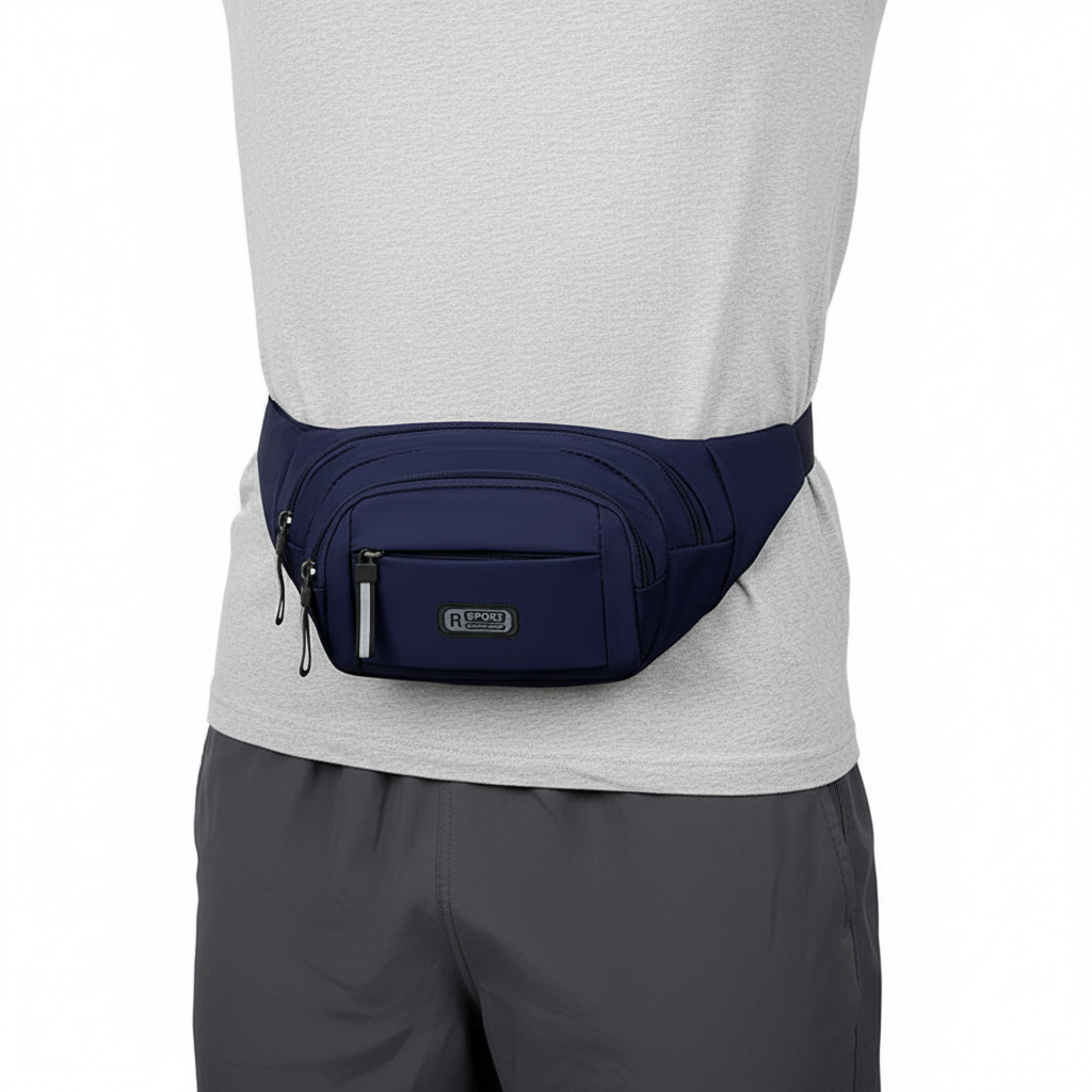Men's Multifunctional Waist Bag Wear-resistant Waterproof Crossbody Bags