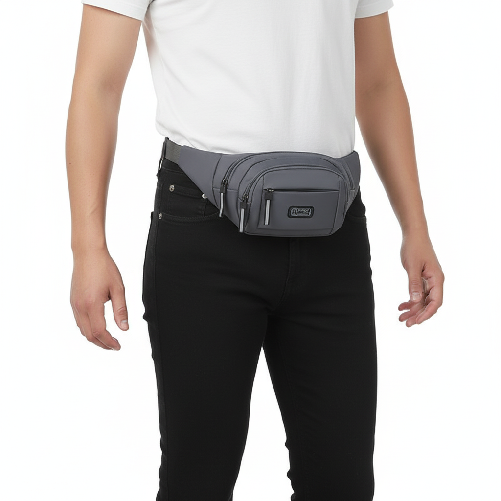 Men's Multifunctional Waist Bag Wear-resistant Waterproof Crossbody Bags