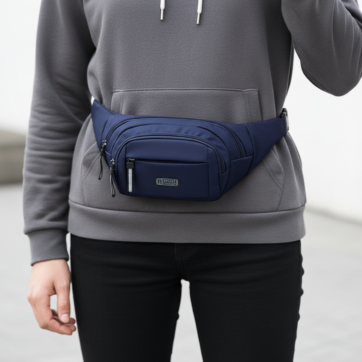 Men's Multifunctional Waist Bag Wear-resistant Waterproof Crossbody Bags