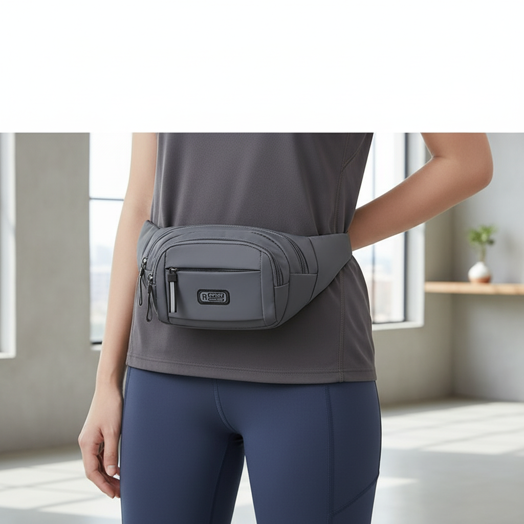 Men's Multifunctional Waist Bag Wear-resistant Waterproof Crossbody Bags