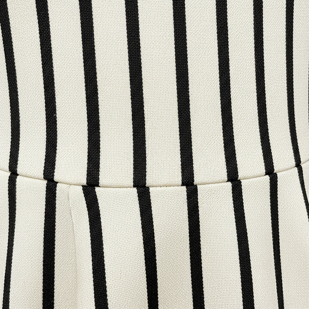 Women's Polo Dress Elegant Striped V Neck Short Sleeve A Line Dresses