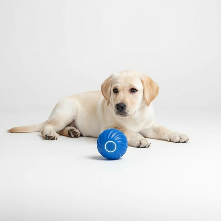 Blue And Orange Pet Bouncing Ball Fun Pet Bouncing Ball For Cats And Dogs,Self-pickup Only