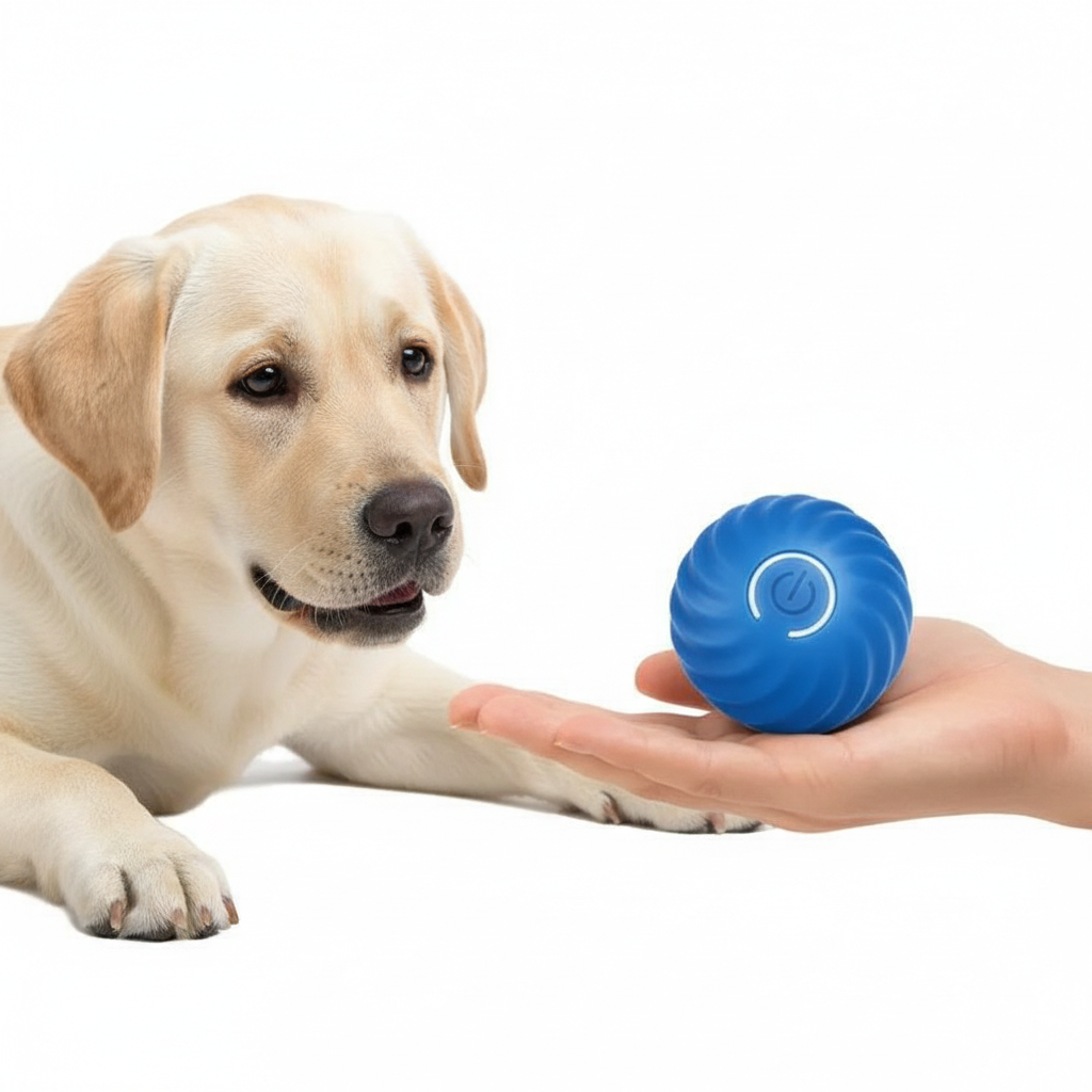 Blue And Orange Pet Bouncing Ball Fun Pet Bouncing Ball For Cats And Dogs,Self-pickup Only