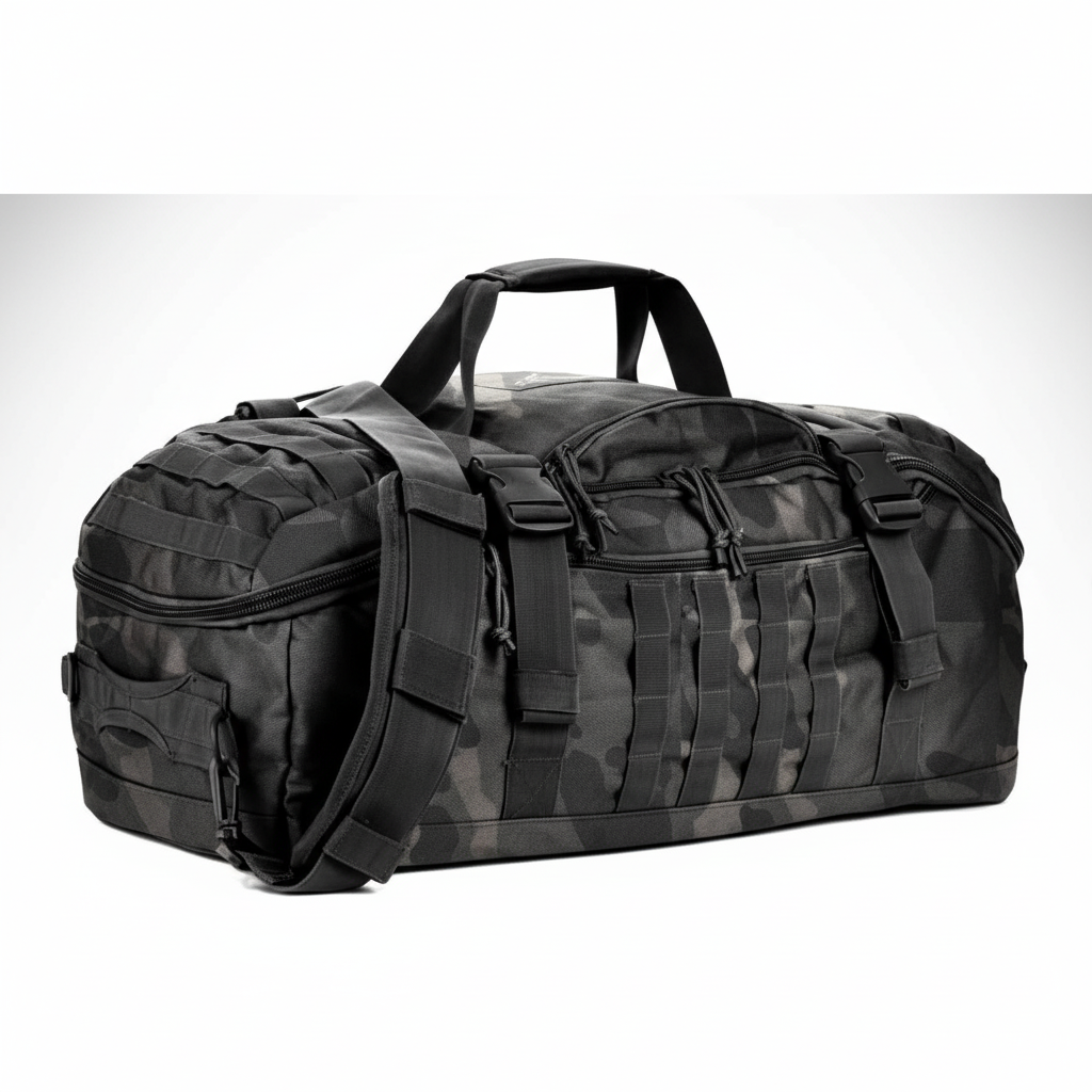 85L Tactical Gym Duffle Bag – Waterproof 3-in-1 Travel Backpack