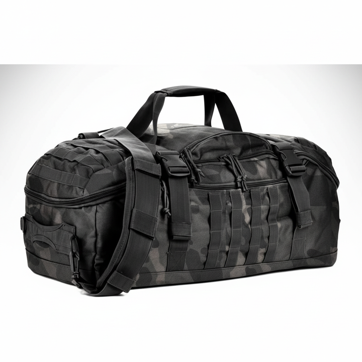 85L Tactical Gym Duffle Bag – Waterproof 3-in-1 Travel Backpack