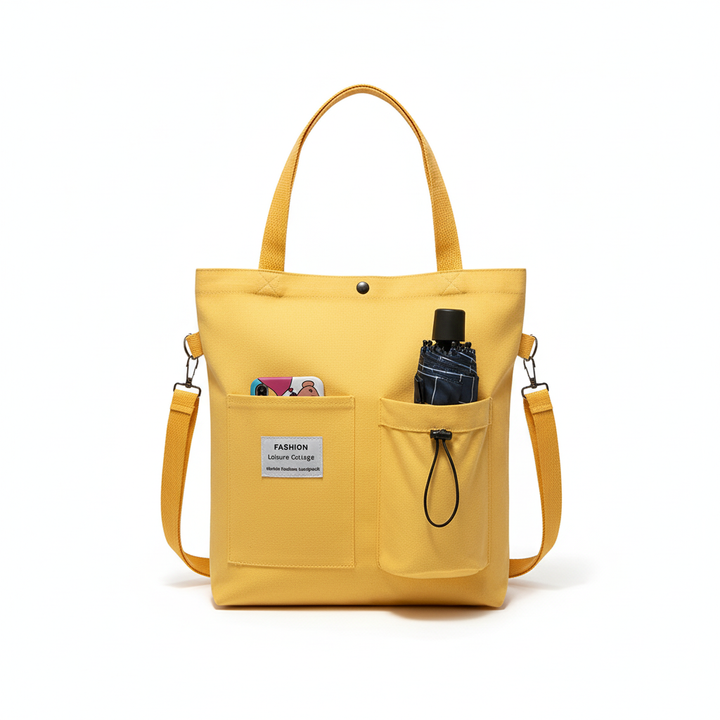 Harajuku Canvas Bags Students Handbag With Pockets Preppy Buckpack Shoulder Bag For Women Shoolbags