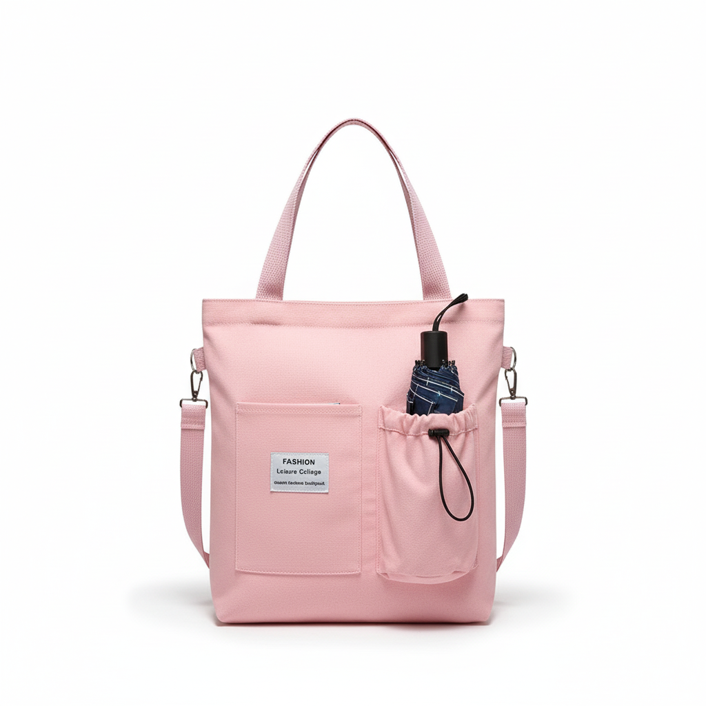 Harajuku Canvas Bags Students Handbag With Pockets Preppy Buckpack Shoulder Bag For Women Shoolbags