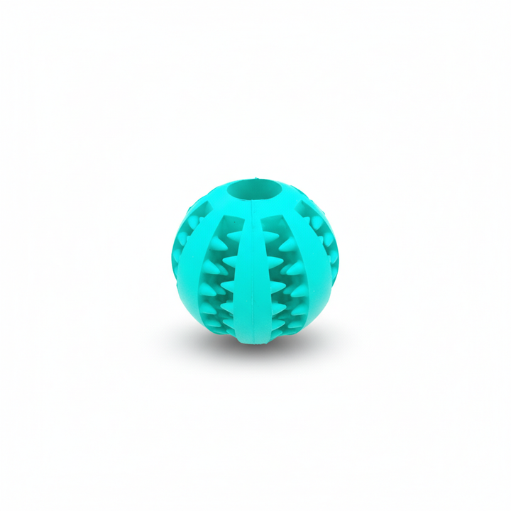 Pet Slow Feeder Dog Toy Cute Funny Rubber Dog Ball Toy