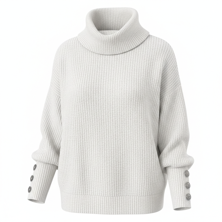 Women's Lapel Pullover Knit Sweater