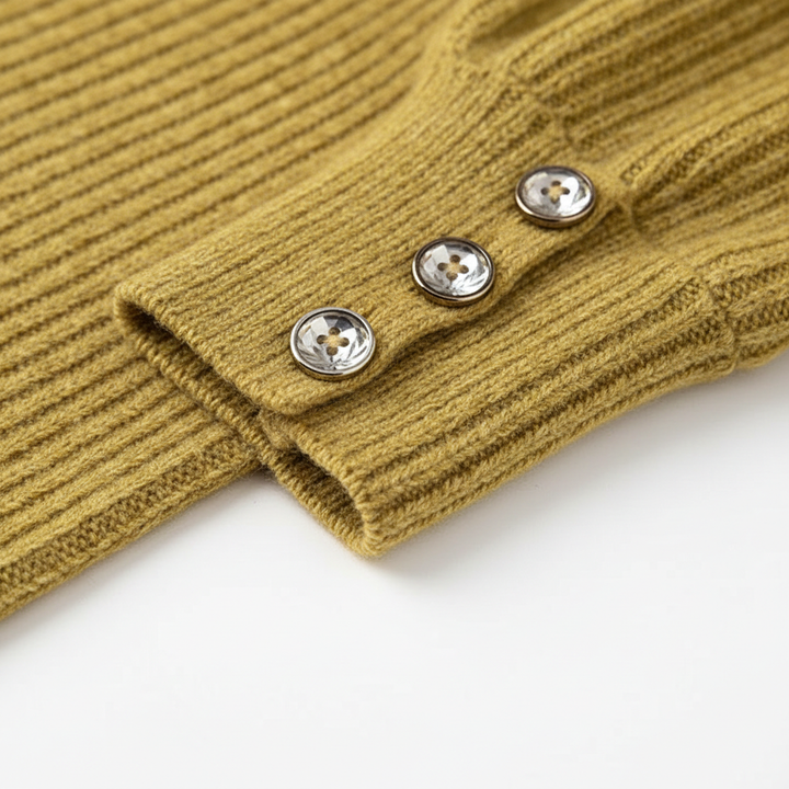 Women's Lapel Pullover Knit Sweater