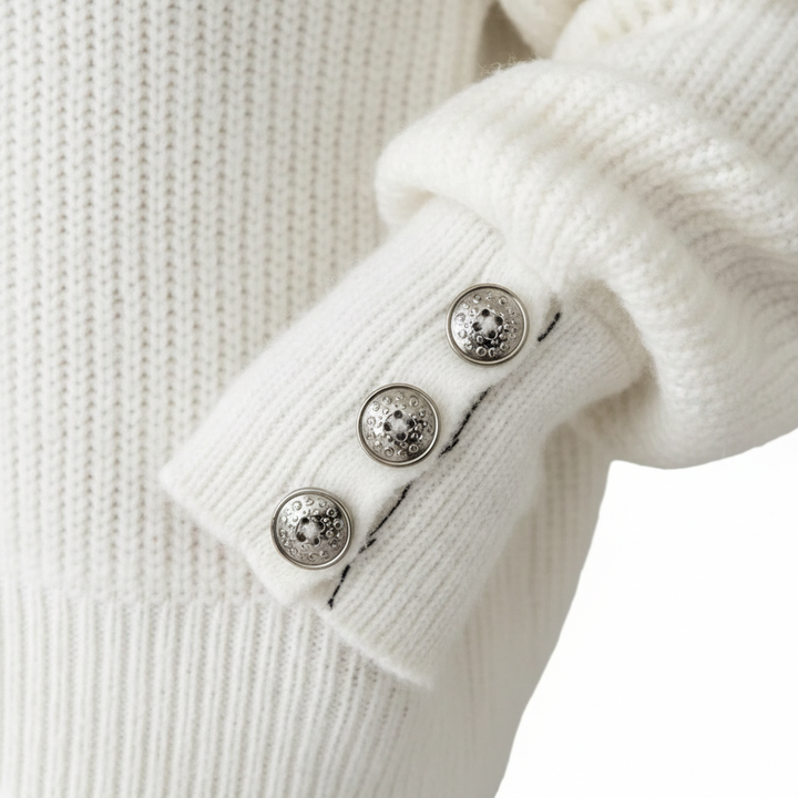 Women's Lapel Pullover Knit Sweater