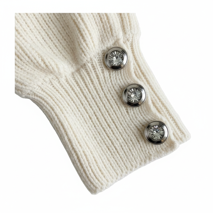 Women's Lapel Pullover Knit Sweater
