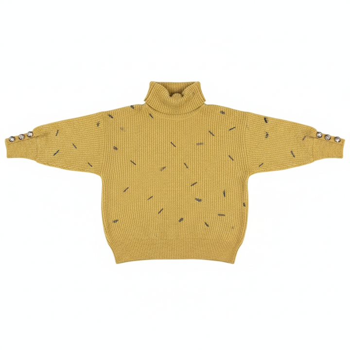 Women's Lapel Pullover Knit Sweater