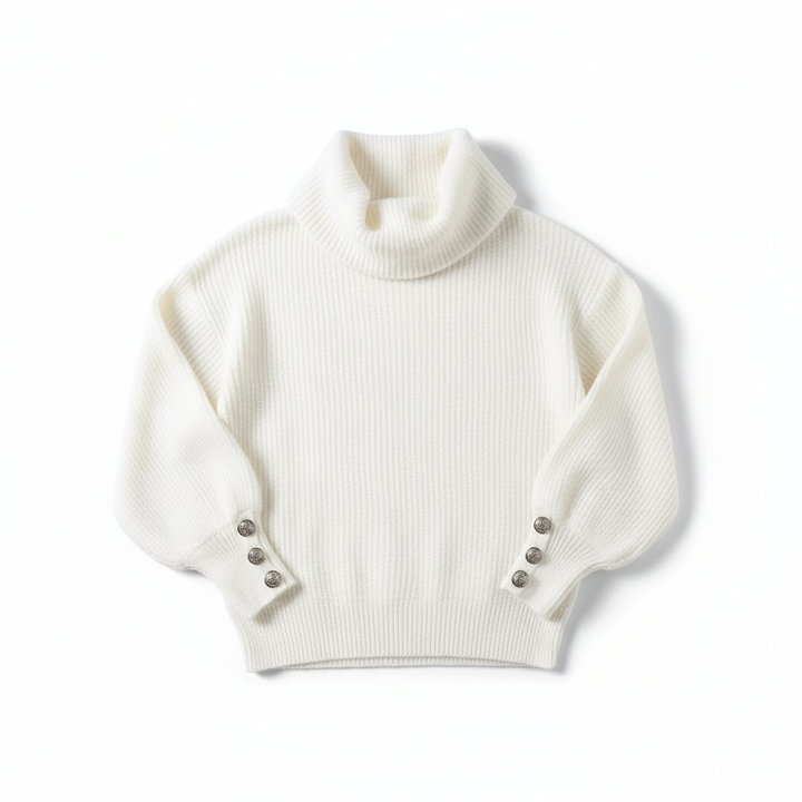 Women's Lapel Pullover Knit Sweater