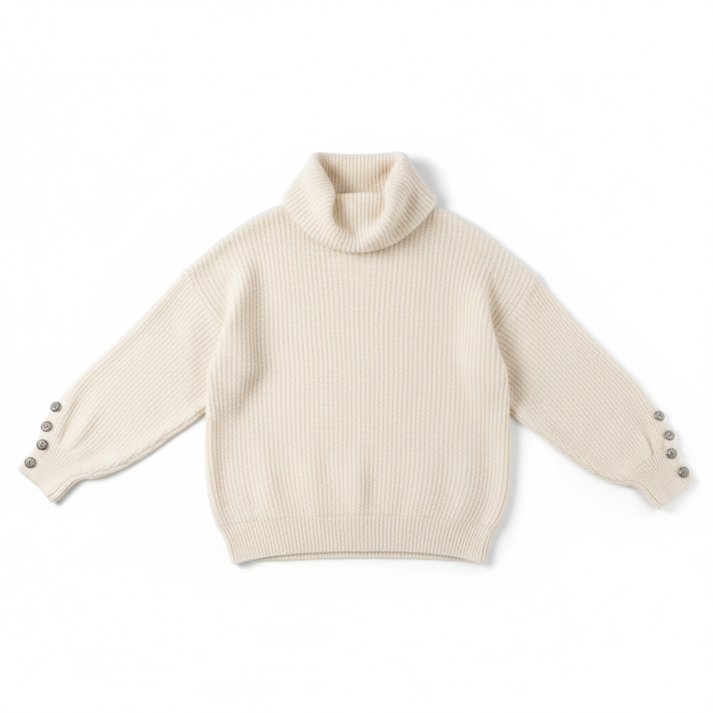 Women's Lapel Pullover Knit Sweater