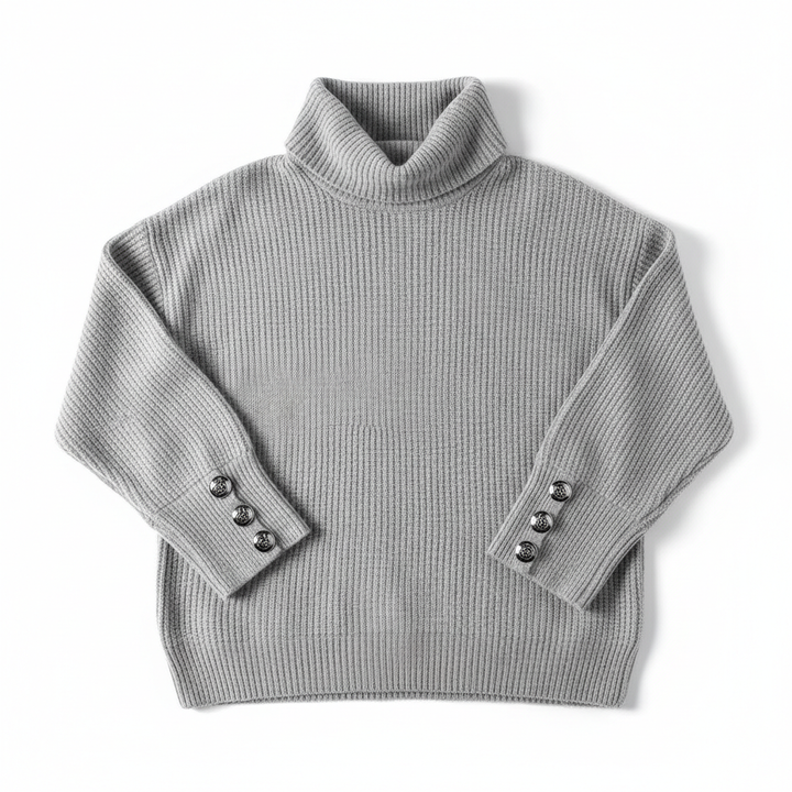 Women's Lapel Pullover Knit Sweater