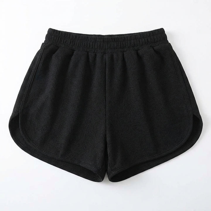 Waffle Sweatpants Shorts For Women