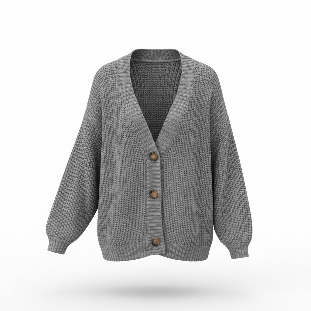 Women's Knitted Cardigan Loose Sweater