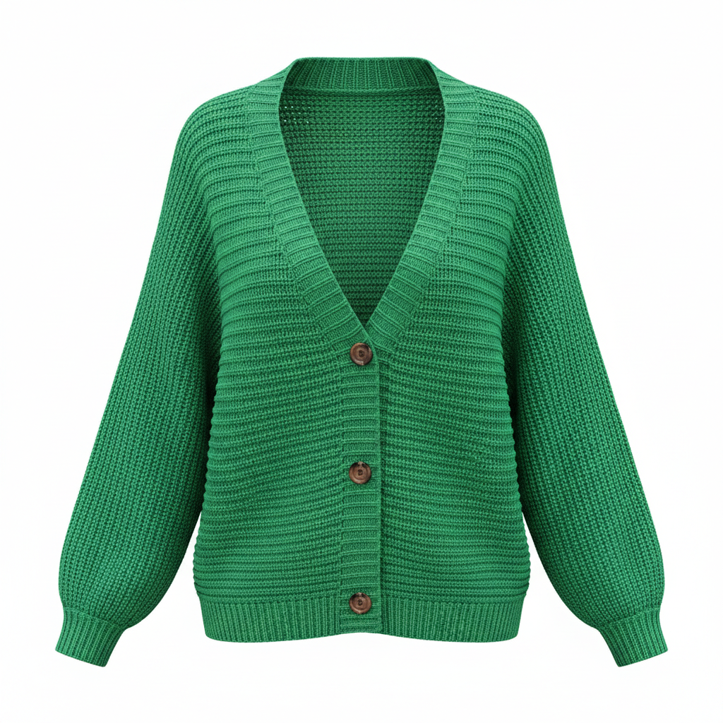 Women's Knitted Cardigan Loose Sweater