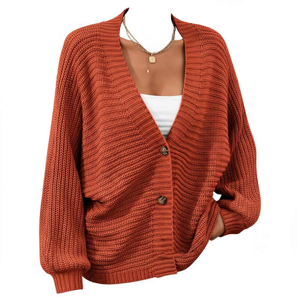 Women's Knitted Cardigan Loose Sweater