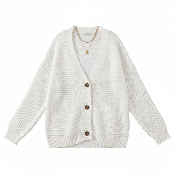 Women's Knitted Cardigan Loose Sweater