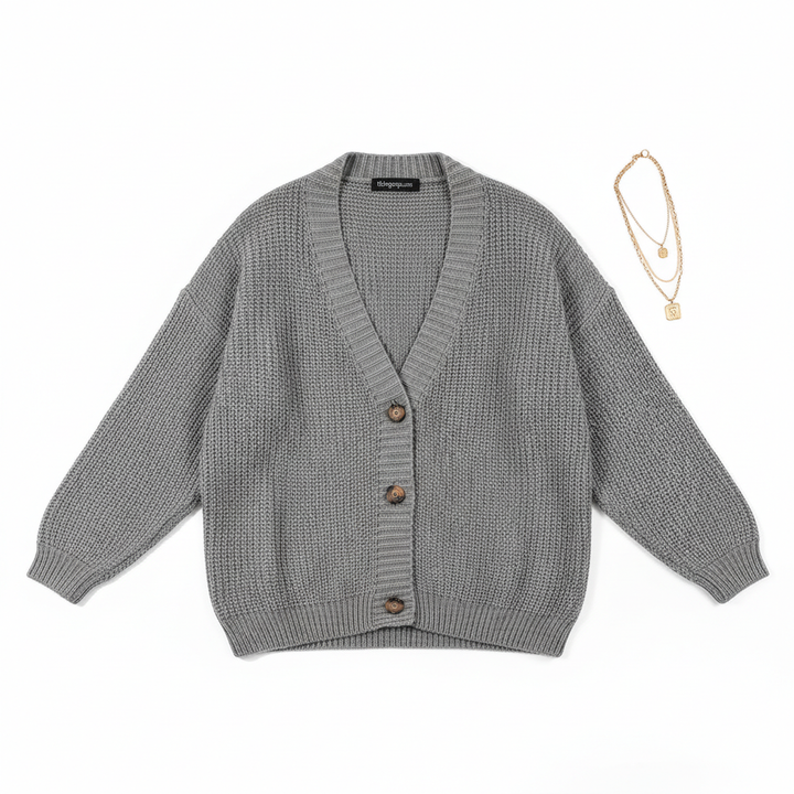 Women's Knitted Cardigan Loose Sweater