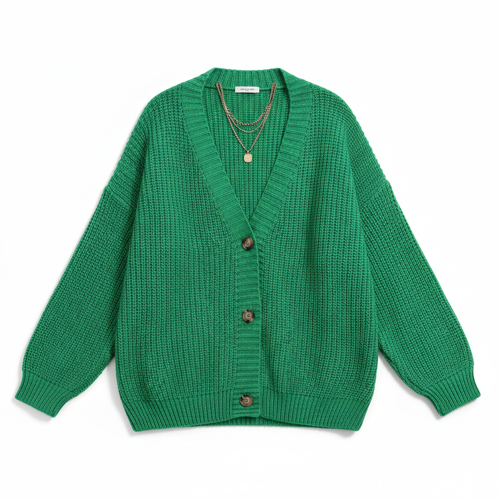 Women's Knitted Cardigan Loose Sweater