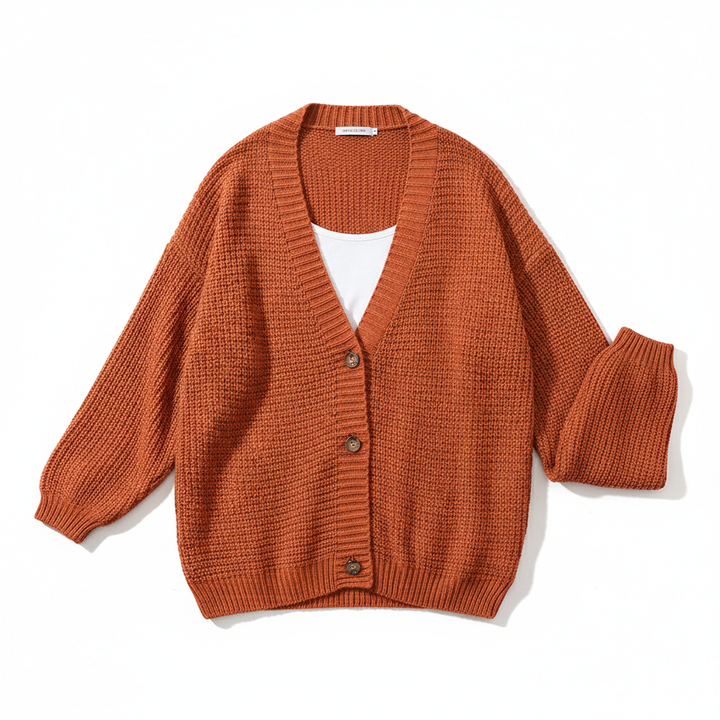 Women's Knitted Cardigan Loose Sweater