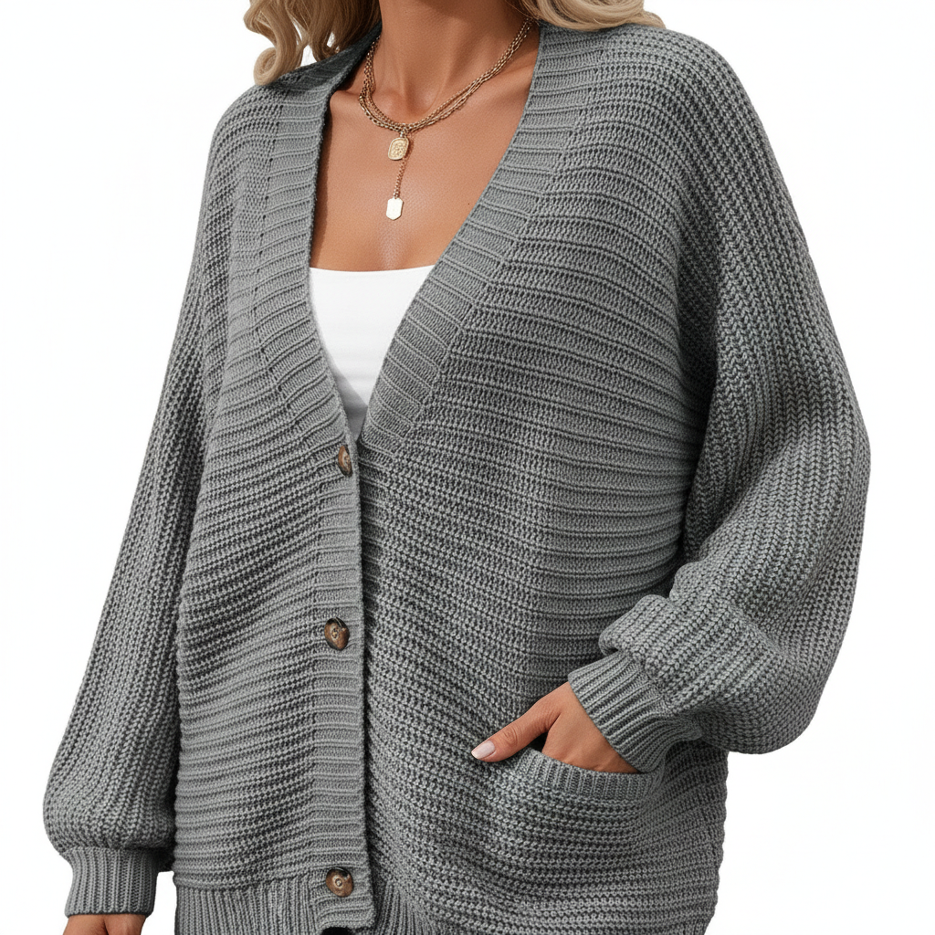 Women's Knitted Cardigan Loose Sweater