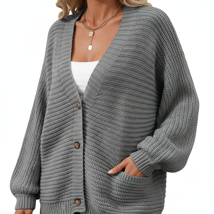 Women's Knitted Cardigan Loose Sweater