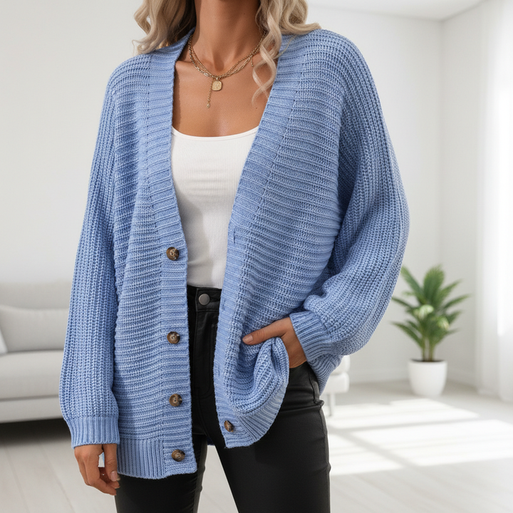 Women's Knitted Cardigan Loose Sweater