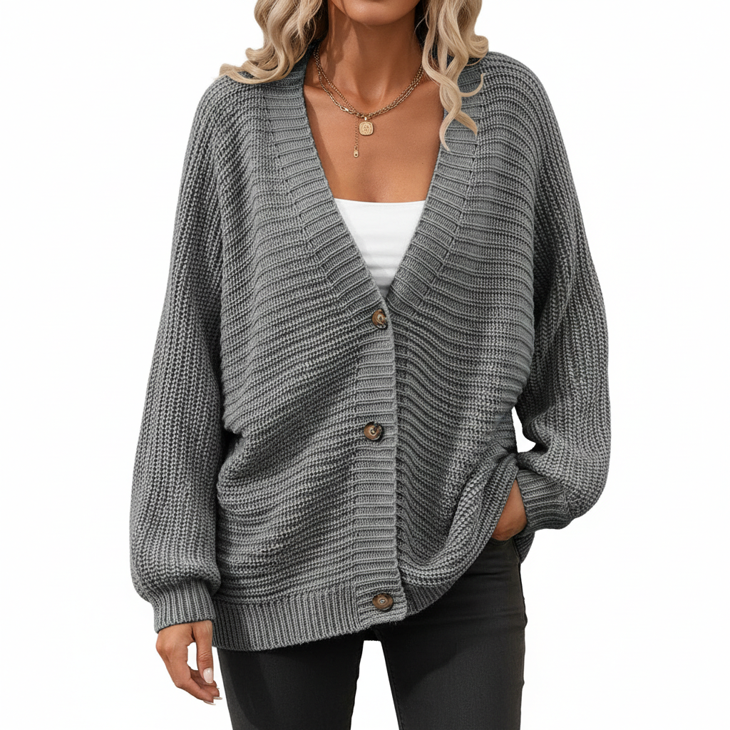 Women's Knitted Cardigan Loose Sweater