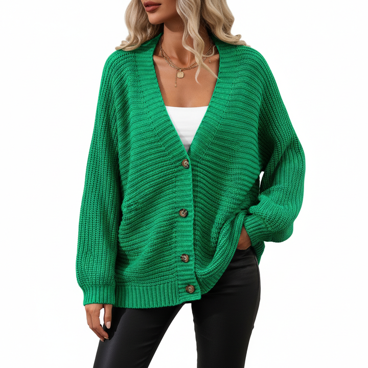 Women's Knitted Cardigan Loose Sweater