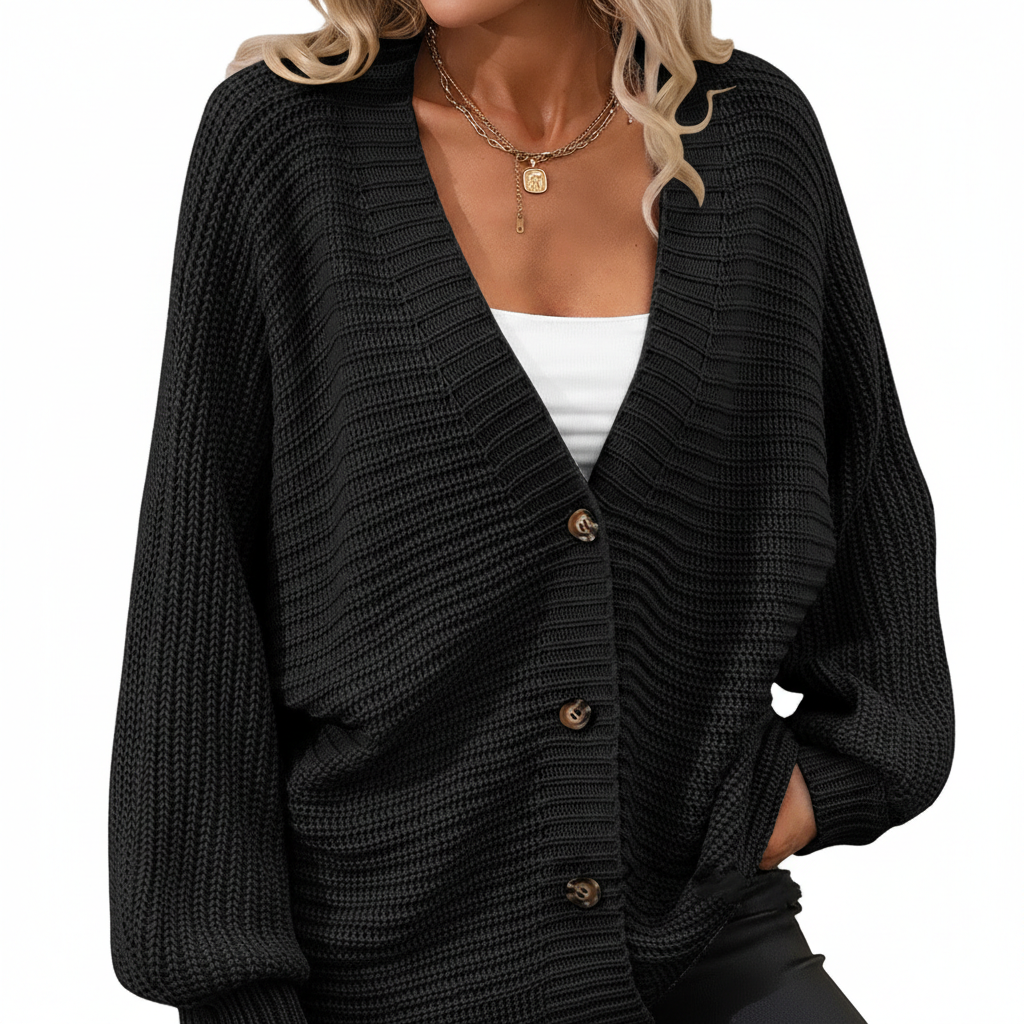 Women's Knitted Cardigan Loose Sweater
