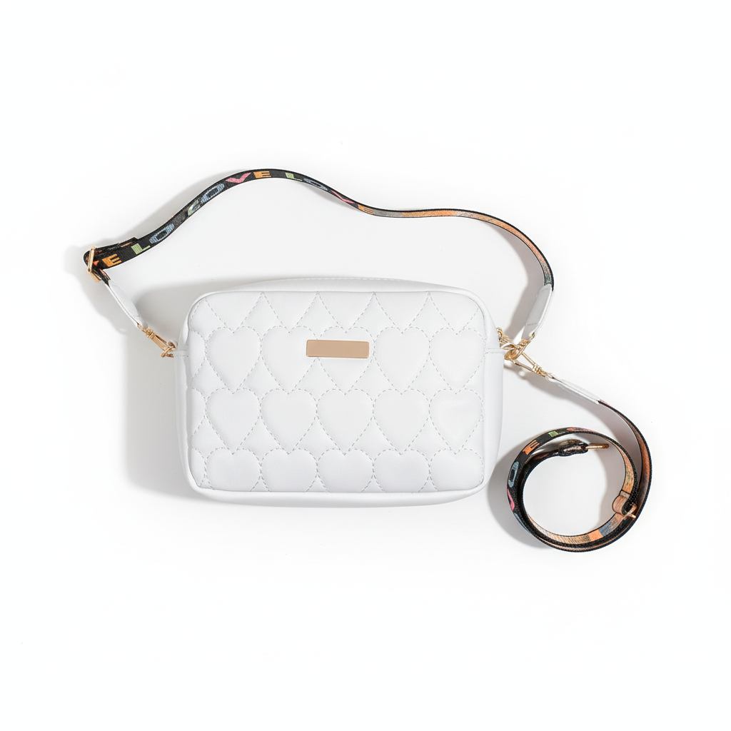 All-matching Casual Heart-shaped Embroidered Bag