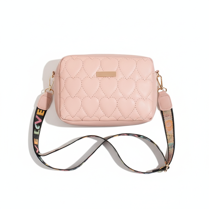 All-matching Casual Heart-shaped Embroidered Bag