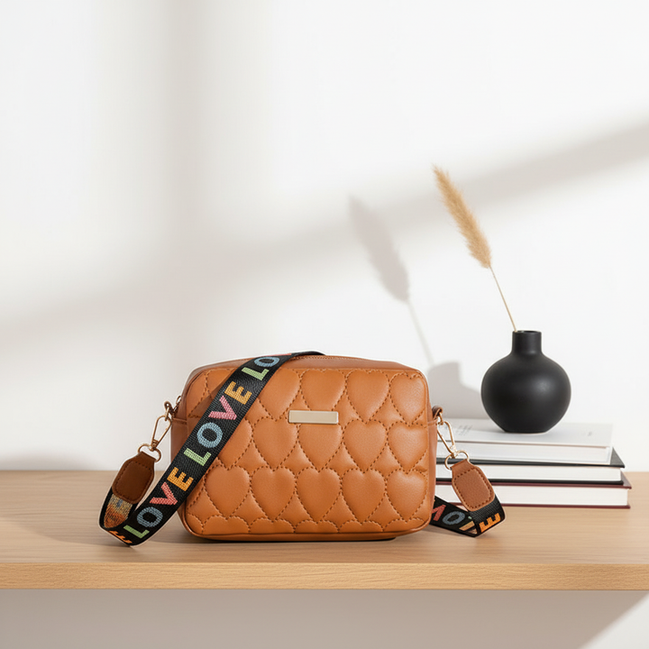 All-matching Casual Heart-shaped Embroidered Bag