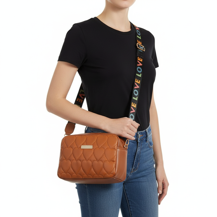 All-matching Casual Heart-shaped Embroidered Bag