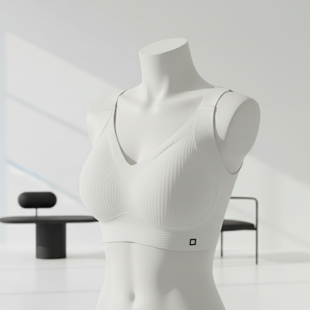 Cherie Bloom Seamless Wireless Bra – Breathable Full Support Comfort Bra