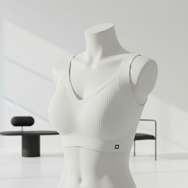 Cherie Bloom Seamless Wireless Bra – Breathable Full Support Comfort Bra