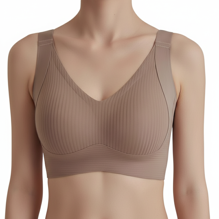 Cherie Bloom Seamless Wireless Bra – Breathable Full Support Comfort Bra