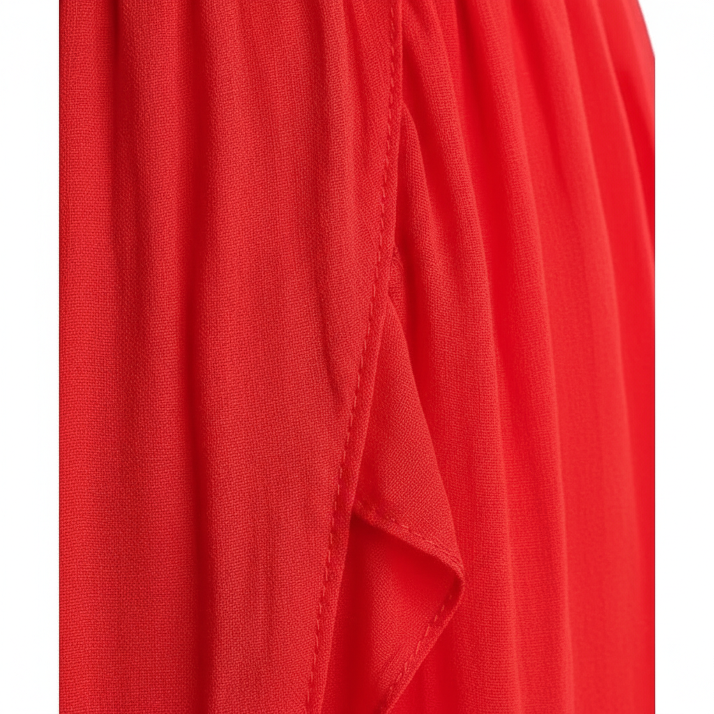 Batwing Sleeve V-neck Dress Summer Pure Color Tied Irregular Long Dresses Womens Clothing