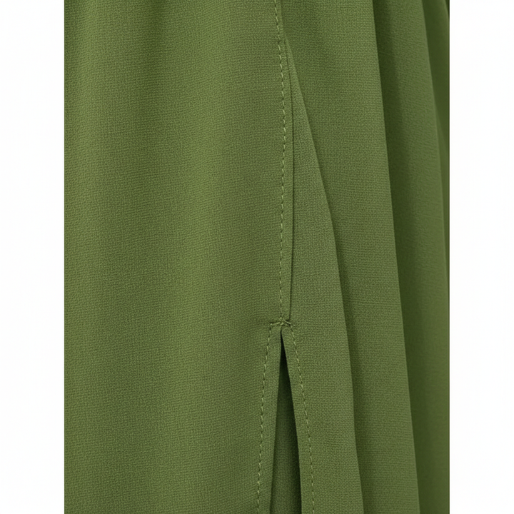 Batwing Sleeve V-neck Dress Summer Pure Color Tied Irregular Long Dresses Womens Clothing