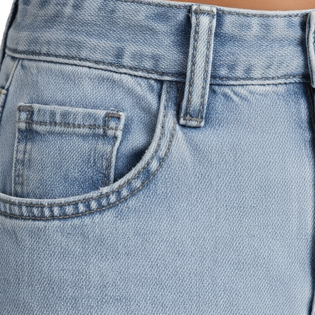 Sweet And Spicy Style High Waist Straight Jeans