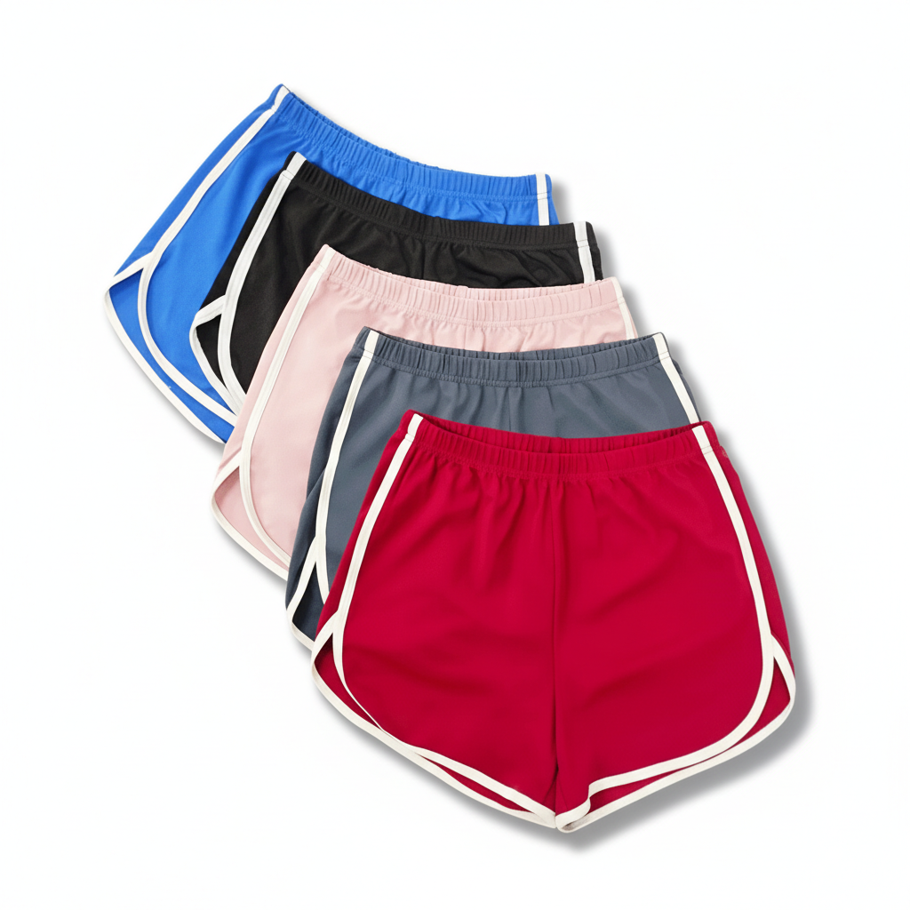 High Waist Drawstring Lounge Shorts Summer Casual Loose Fit Cotton Shorts For Women