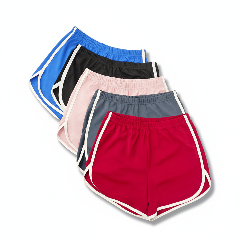 High Waist Drawstring Lounge Shorts Summer Casual Loose Fit Cotton Shorts For Women