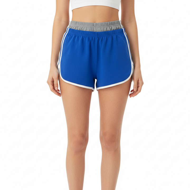 High Waist Drawstring Lounge Shorts Summer Casual Loose Fit Cotton Shorts For Women