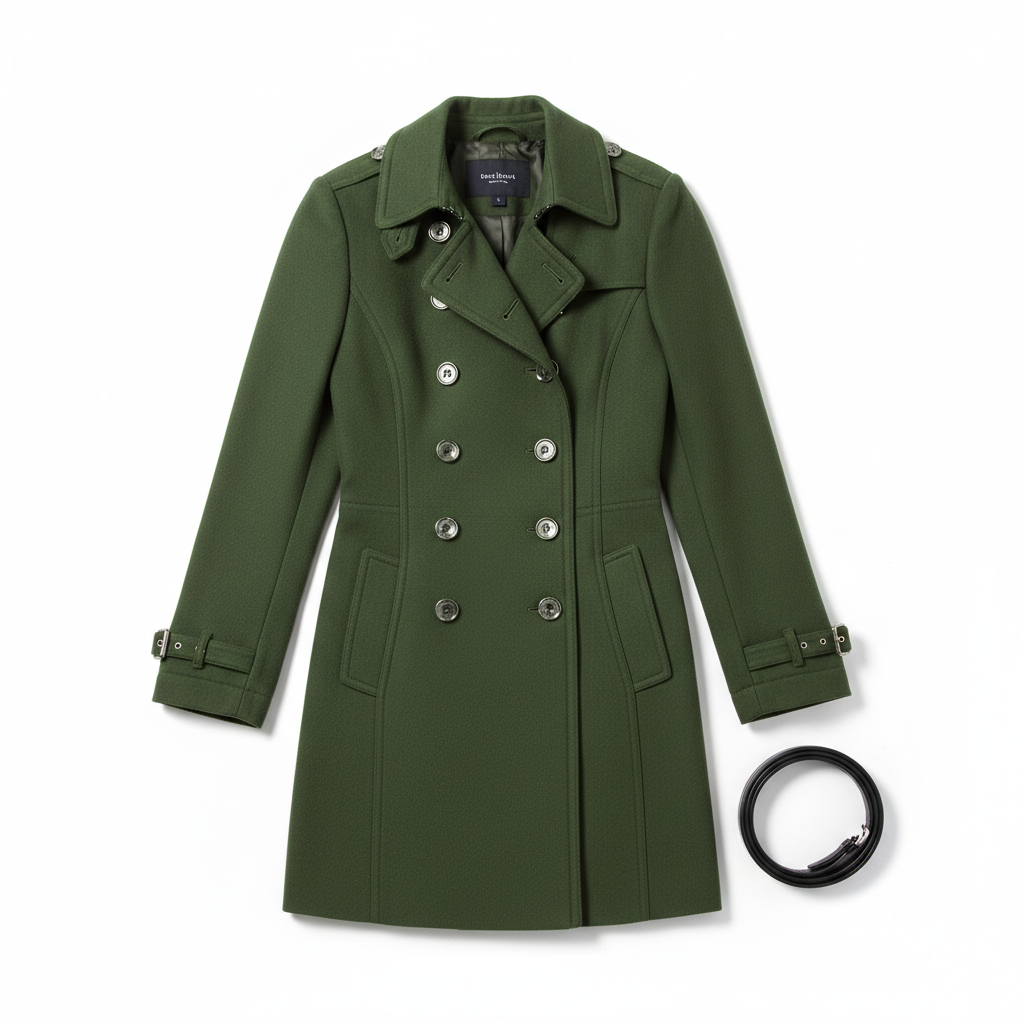 Streetwear Women Jackets Lined Double-breasted Ladies Loose Wool Overcoat Elegant Lapel Solid Pocketed Coats For Autumn Winter