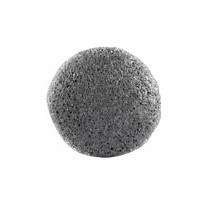 Round Konjac Facial Cleansing Sponge — Natural Konnyaku Exfoliator Face Wash Puff (5 Colours)