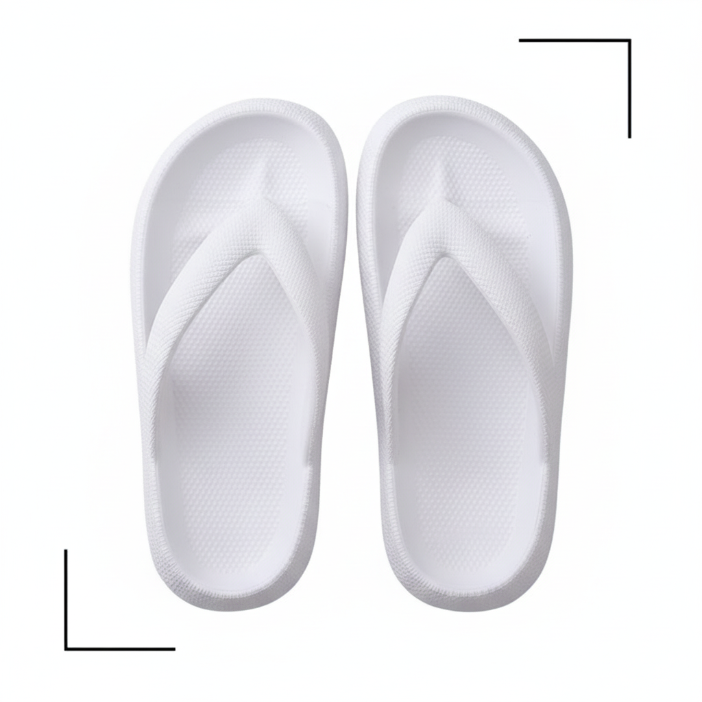 Clip Toe Shoes Eva Non-Slip Slippers Soft Sole Flip Flops Women Thick Bottom Bathroom Slides Summer